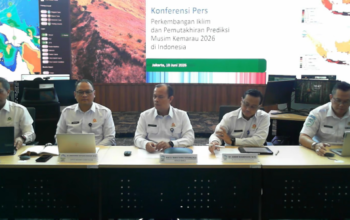 Sebagian Besar Wilayah Indonesia Diperkirakan Mengalami Puncak Kemarau pada Agustus 2026