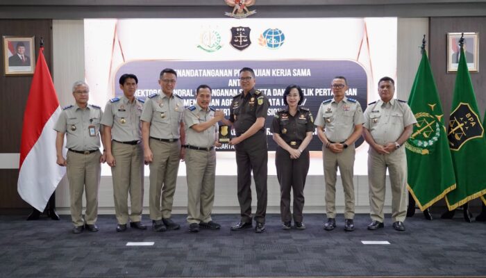 Pengamanan Aset Pertanahan Jadi Fokus Kerja Sama ATR/BPN dan Kejaksaan Agung