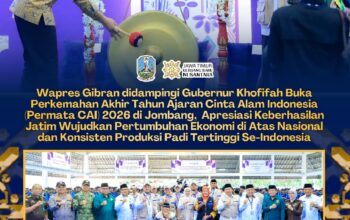 Wapres Gibran Apresiasi Gubernur Khofifah atas Keberhasilan Jatim Catat Pertumbuhan Ekonomi di Atas Nasional dan Produksi Padi Tertinggi Se-Indonesia