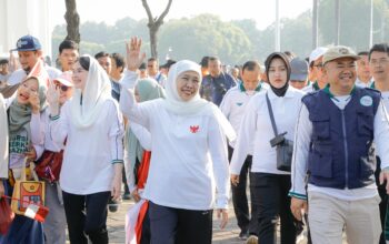 Peringati 1 Muharram 1448 H, Gubernur Khofifah Ajak Masyarakat Maknai Hijrah Lewat Jalan Sehat