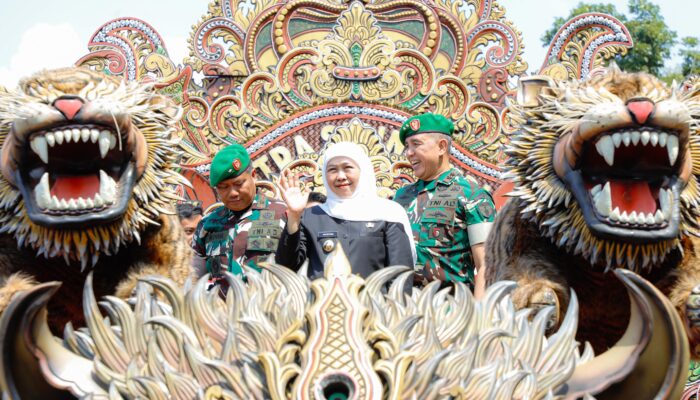 Gubernur Khofifah Harap Semangat Kolaborasi dalam Bakti TNI Untuk Negeri Perkuat Sinergi Pembangunan dan Kesejahteraan Masyarakat