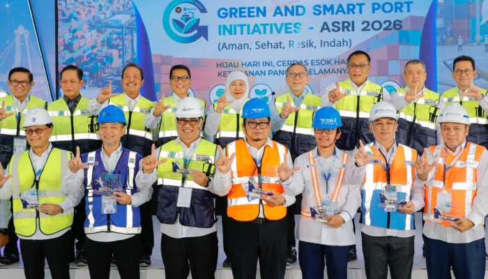 Jatim Siap Dukung Transformasi Pelabuhan Green dan Smart, Gubernur Khofifah Dampingi Menko Pangan di GSPI ASRI 2026