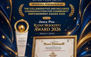 Biro Adpim Jatim Raih Penghargaan Jawa Pos Radar Mojokerto Awards 2026 berkat Komunikasi Publik Kolaboratif