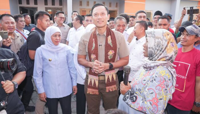 166 Rumah dan Infrastruktur Dasar Dibangun di Campurejo, Gubernur Khofifah Apresiasi Kolaborasi Pengentasan Kawasan Kumuh