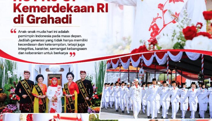 Gubernur Khofifah Gelorakan Semangat Kemerdekaan, Ajak Wujudkan Indonesia Berdaulat, Adil, dan Makmur