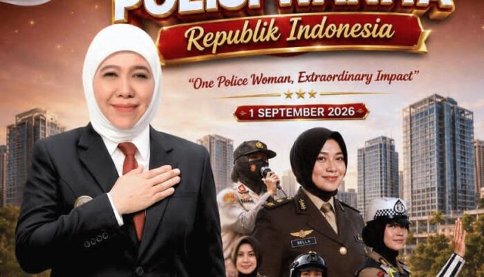 Gubernur Khofifah Apresiasi Dedikasi Polwan, Dorong Pengabdian Humanis dan Adaptif Hadapi Tantangan Keamanan