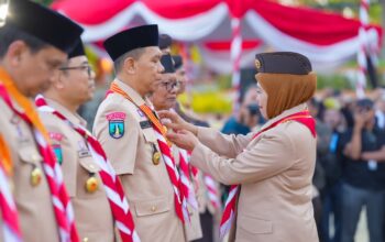 Gubernur Khofifah: Pramuka Harus Mampu Jawab Tantangan Teknologi dan Persaingan Global