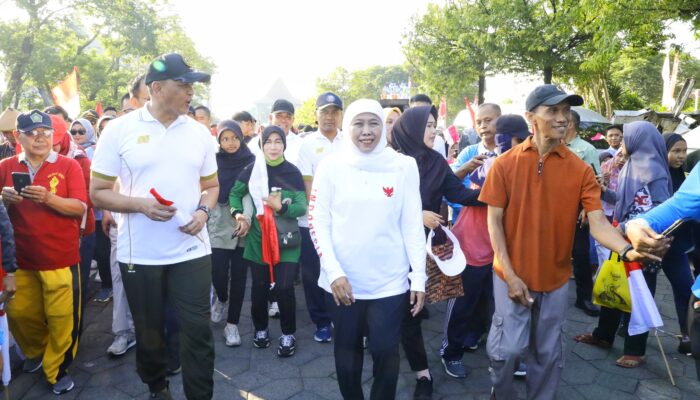 Gubernur Khofifah Ajak Masyarakat Jatim Jadikan Olahraga sebagai Budaya Hidup untuk Wujudkan SDM Sehat dan Produktif