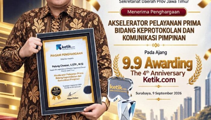 Kabiro Adpim Jatim Pulung Chausar: Keprotokolan dan Komunikasi Pimpinan Harus Bermuara pada Manfaat bagi Masyarakat