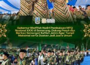 Gubernur Khofifah Hadir di Semarang, Teguhkan Komitmen Cetak Generasi Qur’ani melalui MTQ Nasional
