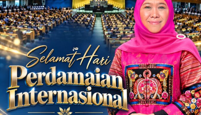 Hari Perdamaian Internasional 2026, Gubernur Khofifah Ajak Masyarakat Perkuat Peran sebagai Peace Maker