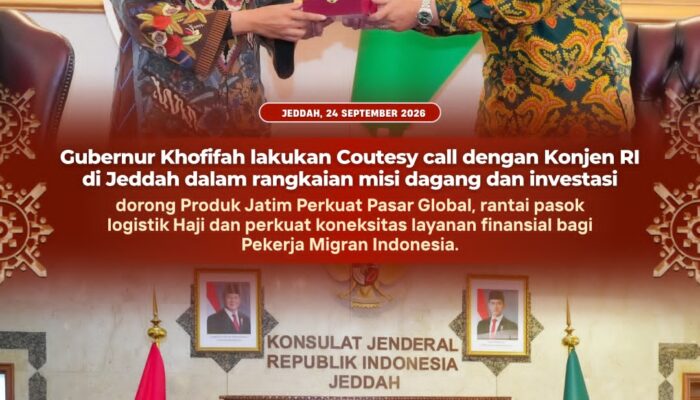 Jatim Bidik Pasar Dua Juta Jemaah Umrah dan Lebih dari 200 Ribu Jemaah Haji, Gubernur Khofifah Siapkan Produk Unggulan Daerah