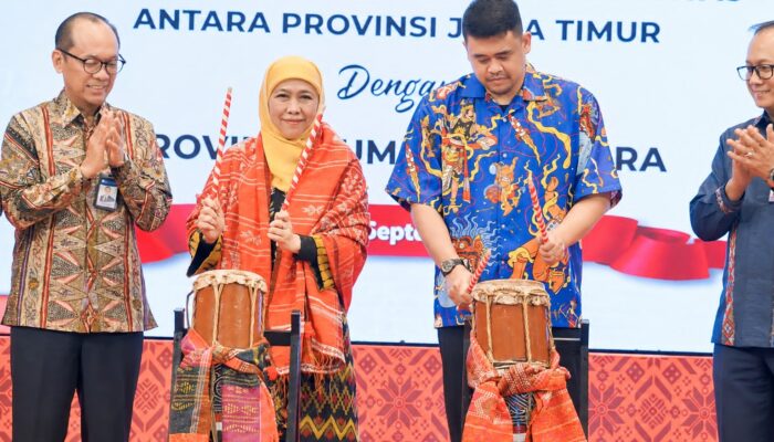 Bangun Kemitraan Perdagangan Berkelanjutan, Gubernur Khofifah Catatkan Transaksi Rp2,843 Triliun di Sumatera Utara