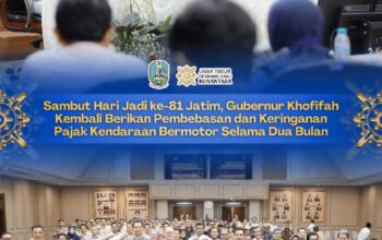 Pembebasan Pajak Daerah Tahap II Dimulai 1 Oktober, Gubernur Khofifah Ajak Wajib Pajak Manfaatkan Momentum