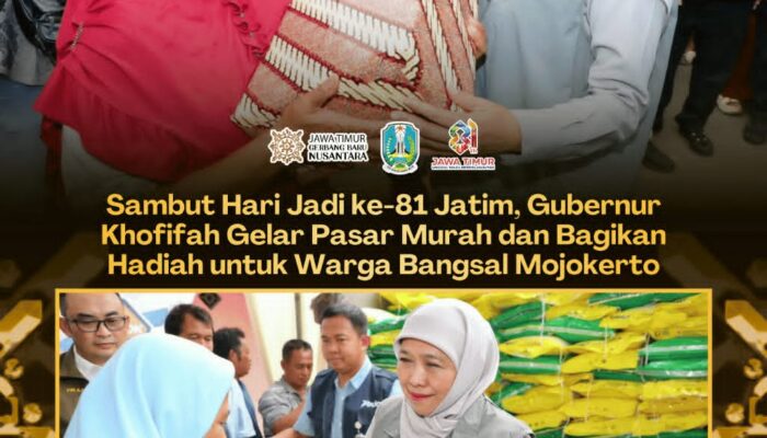 Pangan Terjangkau hingga Produk UMKM, Gubernur Khofifah Perluas Jangkauan Pasar Murah di Jawa Timur