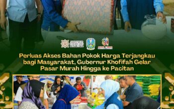 Gubernur Khofifah Gelar Pasar Murah di Pacitan untuk Perluas Akses Bahan Pokok Terjangkau