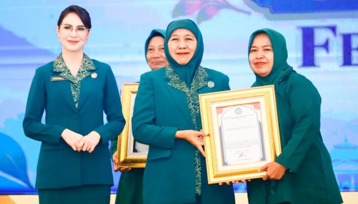 Peringatan HKG PKK ke-54, Gubernur Khofifah Tekankan Tiga Isu Strategis: Pangan, Stunting, dan Literasi Digital