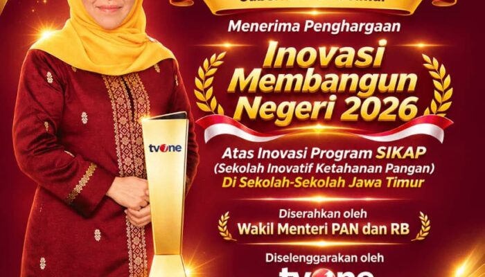 Gubernur Khofifah Dorong Pembelajaran Ekosistem Pangan di Sekolah Usai Program SIKAP Raih Penghargaan